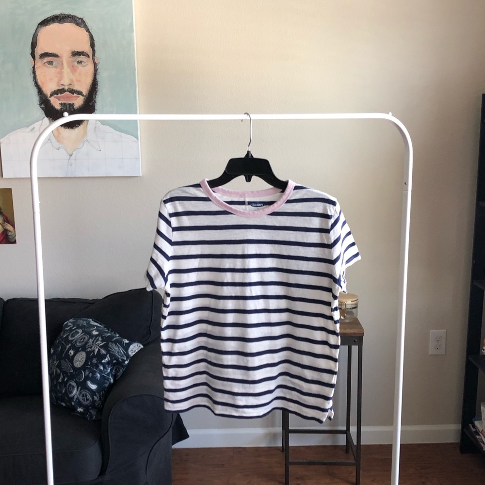 Colorblock Boyfriend tee